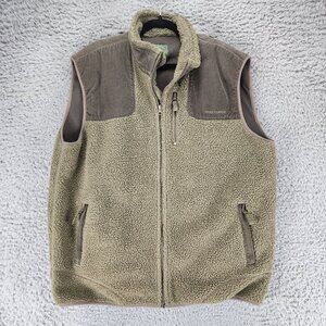 Over Under Jacket Mens XXL Green Sleeveless Full Zip Vest *GUC*